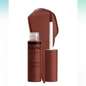 🆕NYX: BUTTER GLOSS LIPPIE- Brownie Drip